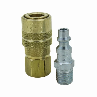 Compression Coupler and Plug Kit, M-Style, 1/4 Inch National Pipe Thread