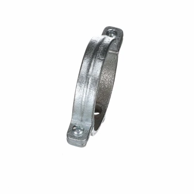 Galvanized Steel Split Ring Pipe Tubing Hanger, 2 Inch Diameter
