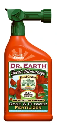 Total Advantage Rose & Flower Fertilizer, Ready-to-spray, 32 Oz. - Organic Formula