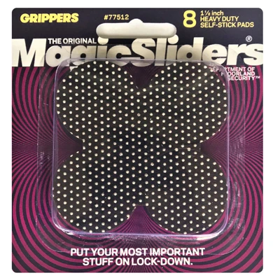 Gripper Pad, Self-Stick, 1.5-In., 8-Pk.