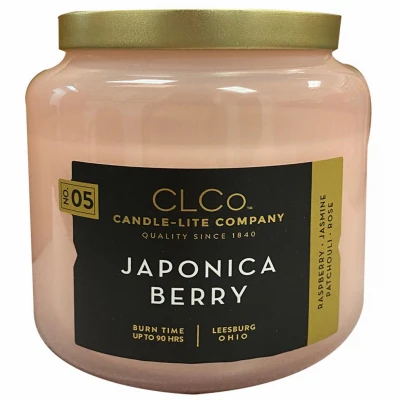 Japonica Berry Scented Candle, 14 Ounce Jar