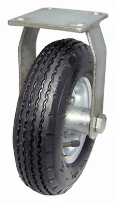 Rigid Pneumatic Wheel Caster, 12 Inch Diameter, Heavy Duty