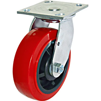 Swivel Caster Wheel, 6-inch, 661 Lb Load Capacity