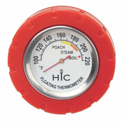 Floating Food Thermometer, 1-inch Stainless Steel For Accurate Liquid Temperature Reading
