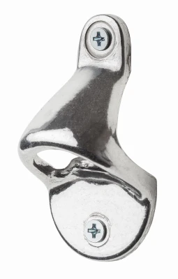 Wall-Mount Bottle Opener Durable Metal Construction Easy Installation