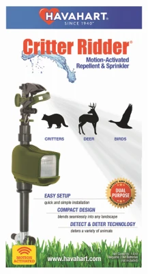 Critter Ridder Hydro Spray Away Animal Repellent Sprinkler