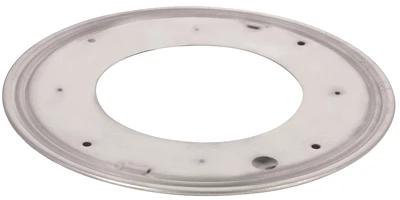 Round Lazy Susan Swivel Plate, 12 Inch Diameter, Smooth Rotation
