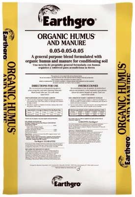 Organic Humus & Manure, 1-Cu. Ft.