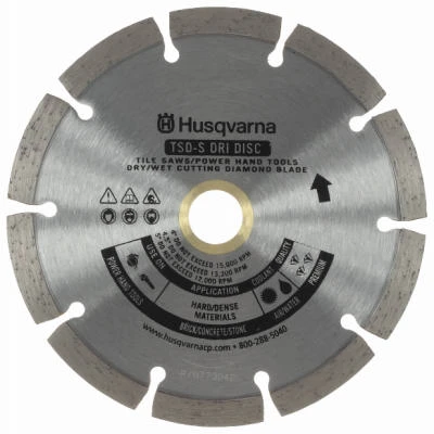 TSD-S Segmented Diamond Circular Saw Blade, 7 In.