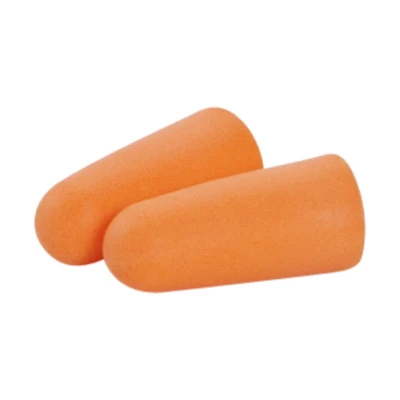 Foam Ear Plugs, Hi-viz Orange, 32 Db Noise Reduction, 6 Pairs