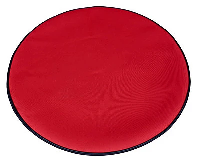 Red Rubber Christmas Tree Mat for Indoor and Outdoor Use, 35 by 35 Inches