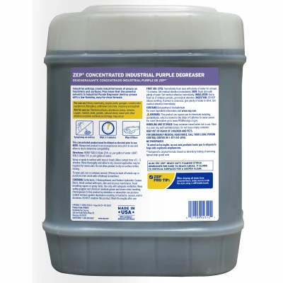 Industrial Strength Purple Cleaner and Degreaser 5 Gallon Concentrate