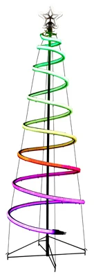 Neon Flex Spiral Tree, 6-Ft.