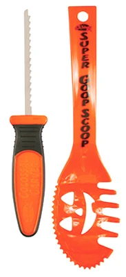 Two Piece Colossal Pumpkin Carving Tool Set for Large Pumpkin Designs