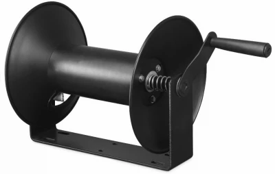 Open Hose Reel, 3/8-inch X 100-feet, Heavy Duty Steel