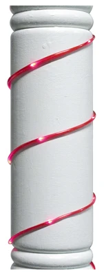 15-ft. Battery-operated Red Led Micro Dot Tube Light Set With Timer