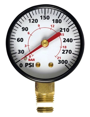 MM 0-300 PSI Gauge