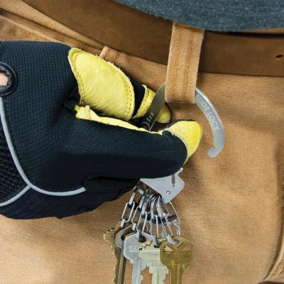 SlideLock Stainless Steel Key Rack with Secure Locking Mechanism