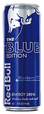 Energy Drink, Blueberry, 12 oz.