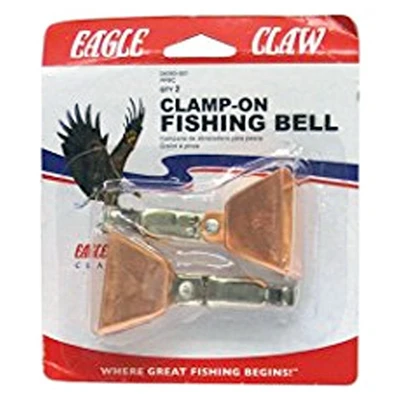 Clamp-On Fishing Bell, Copper, 2-Pk.