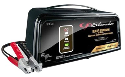 Automatic Battery Charger, Auto Volt Detection, 6-Amp, 6/12-Volt