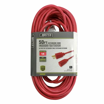 ME50' 14/3 RED EXT Cord