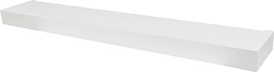 Floating Shelf, Modern Design, White, 36-In.