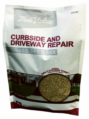 Curbside & Driveway Grass Seed Repair Mix, 3 Pounds - Salt Tolerant