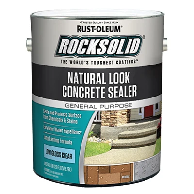 RockSolid Wet Look Concrete Sealer Natural Matte Gallon