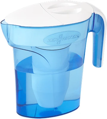 Water Filtration Pitcher, Blue & White, 7-Cup