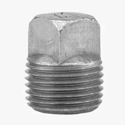 Black Pipe Plug, 1/2 In.