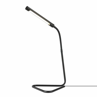 Led Integrated Desk Lamp With Adjustable Gooseneck, 12 Inch, 200 Lumens