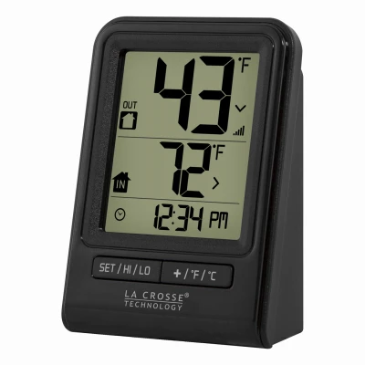 Wireless Thermometer, Black