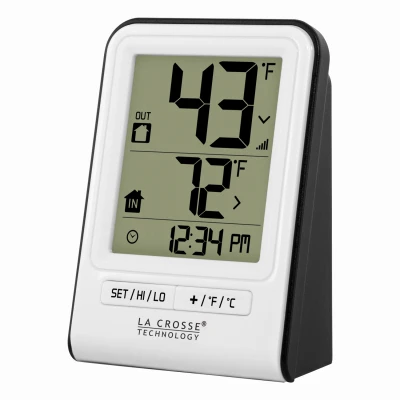 Wireless Thermometer, White