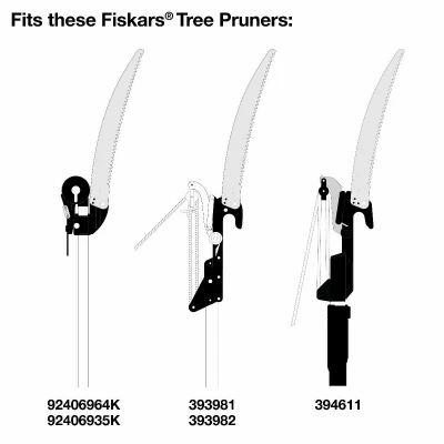 Power-Lever Extendable Pole Saw and Pruner with Adjustable Length from 7 Feet to 14 Feet
