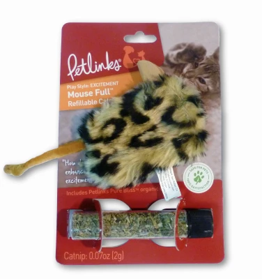 PureBliss Mouse Cat Toy with Natural Catnip for Interactive Pet Play