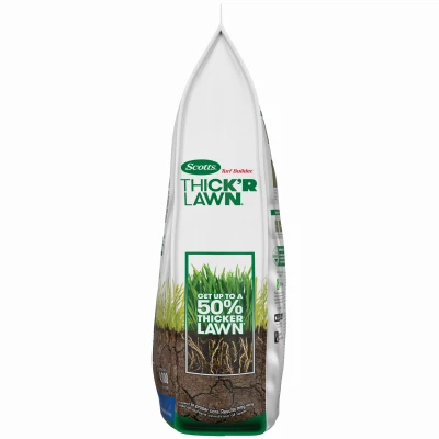 Scotts Turf Builder Thick'R Lawn Sun and Shade Fertilizer, 40 Pounds, Covers 4,000 Square Feet