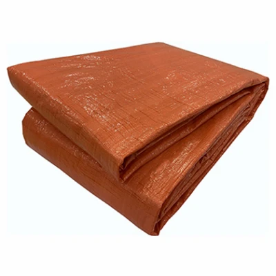Concrete Curing Blanket, Orange, 12' X 20', Light Duty Insulated Tarp