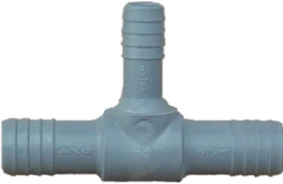 Plastic Pipe Insert Tee, 1-1/4 In.