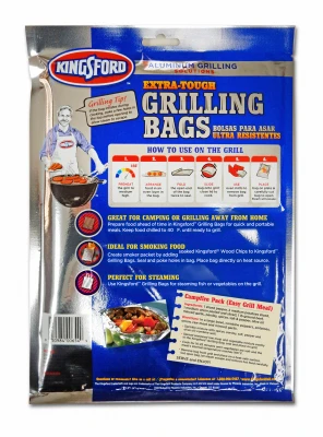 Grilling Bags, 15.5 x 10 In., 4-Pk.