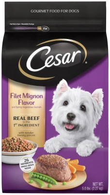 Dry Dog Food, Filet Mignon, 5 Lbs.