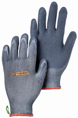 Women's Denim Blue Latex Work Gloves, Size Medium, Model 72340-271-08