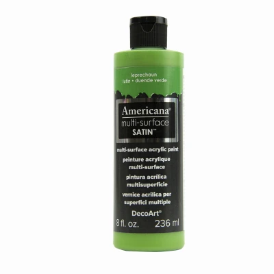 Americana Multi-Surface Acrylic Craft Paint, Leprechaun, 8-oz.