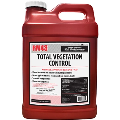 Total Vegetation Control Plus Weed Preventer, Concentrate, 2.5 Gallons