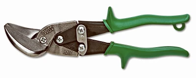 Wiss Metalcraft Offset Aviation Snips, Right & Straight Cut, 9.75 In.