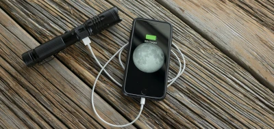 Tactical Flashlight, USB Rechargeable, 1000 Lumens