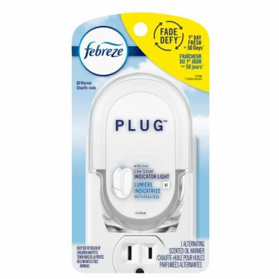Odor-Eliminating Fade Defy Plug-In Air Freshener, Scent Not Included