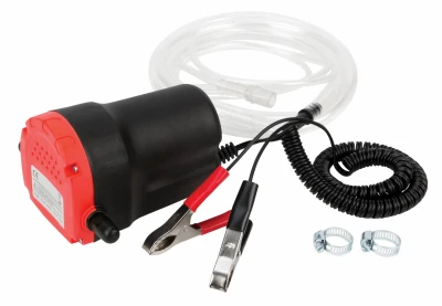Portable Oil Extraction Pump, 12-volt, Compact & Lightweight