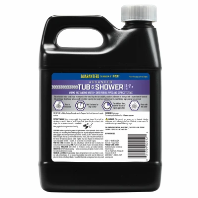 Advanced Tub and Shower Drain Opener, 32 Ounce Bottle
