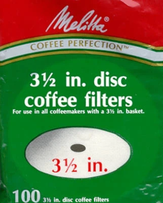 100-Pack Disc Coffee Filters